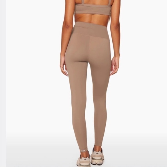 SET ACTIVE Sculptec Leggings - Mocha M/L - Picture 2 of 6